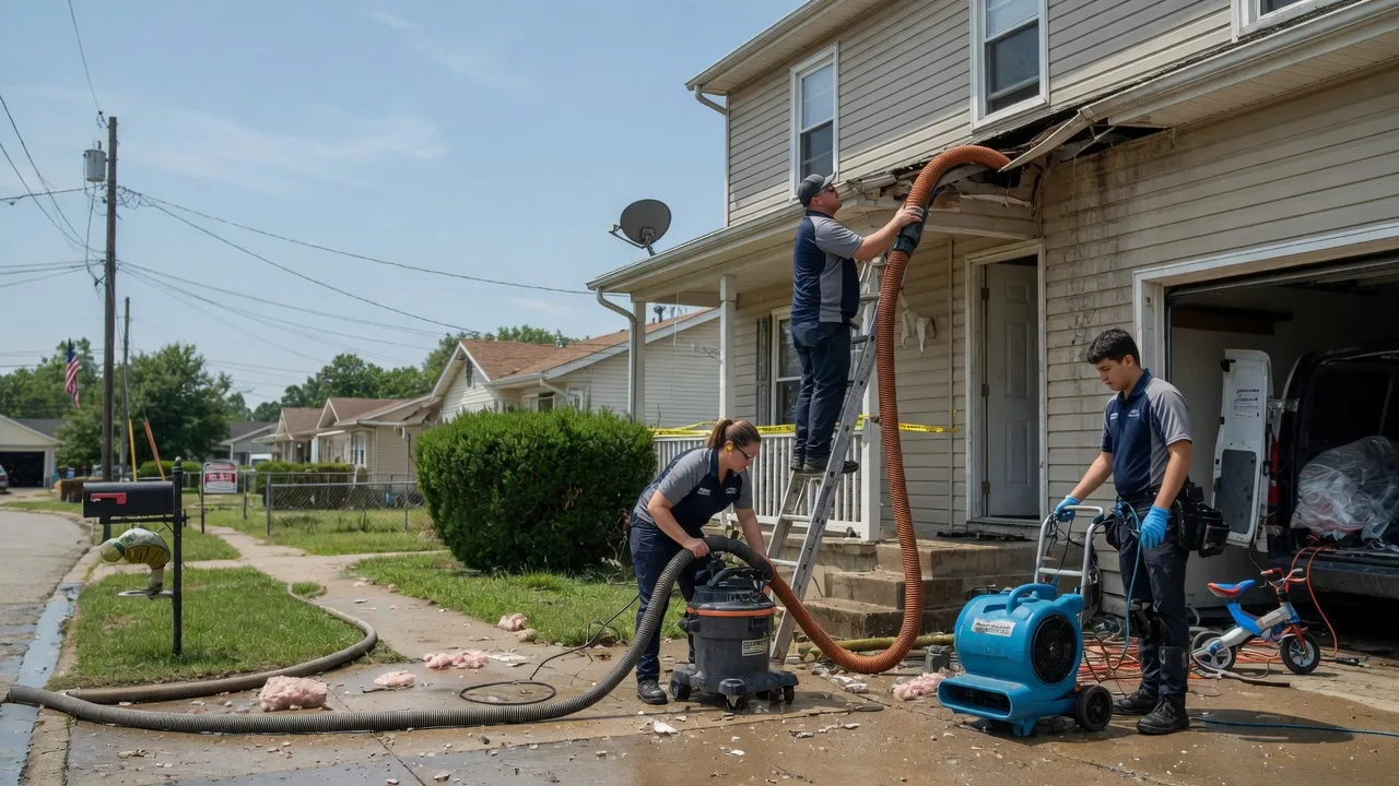 Water Damage Restoration in Pomona, KS near me